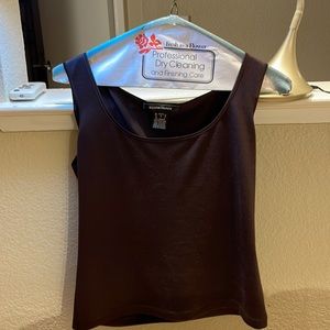 Ellen Tracy Dark Chocolate Shell